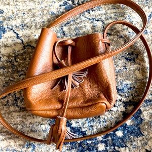 Shaffer L.A. BUCKET BAG Genuine Leather